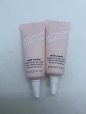 Saturday Skin Wide Awake Brightening Eye Cream • 0.27 Fl Oz • Set Of 2