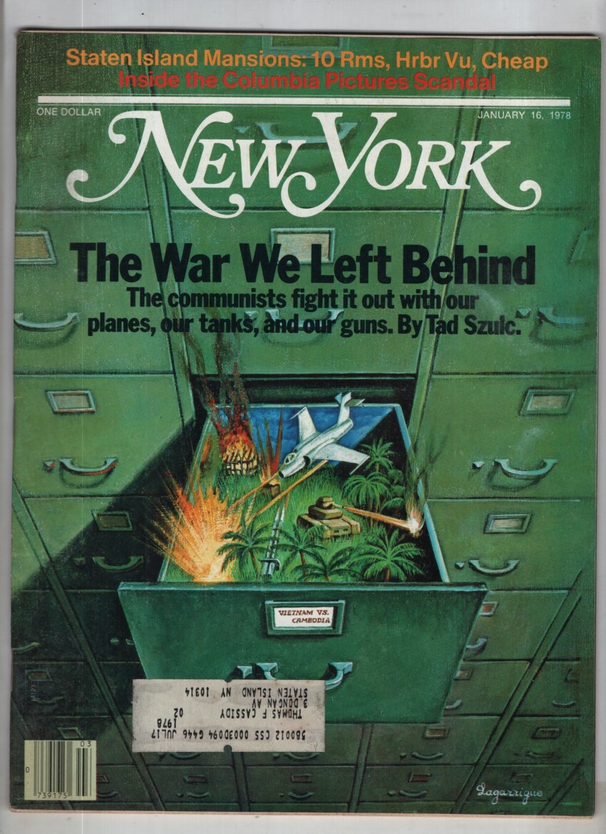New York Magazine The Communists Fight It Out January 16 1978 ...