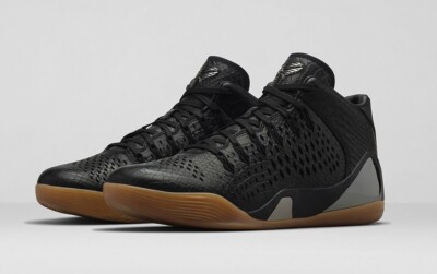 シューズ(男性用) Nike Kobe 9 EXT Mid Black Mamba US8.5 Nike Kobe 9 IX Mid EXT QS Snakeskin Mamba Size 13.5 Black Silver