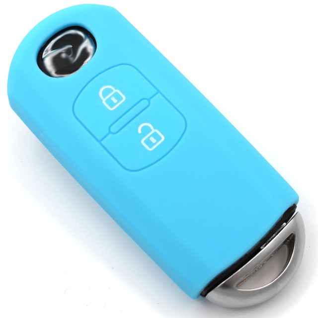 Copritastiera Maa Azzurro Silicone Protettivo Chiave Auto Coperchio Telecomando Copritastiera Maa Azzurro Silicone Protettivo Chiave Auto Coperchio Telecomando