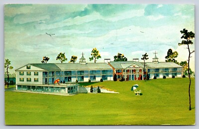 Trade Winds Inn & Club New Main Inn Craigville Cape Cod MA Postcard 1961