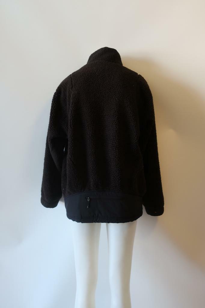 WOMENS THEORY BLACK FLEECE ZIP JACKET L * | eBay