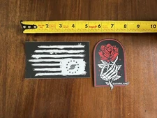 2 SAFARILAND DECAL Authentic Sticker Tactical Gear Pistol Guns Rifle Holsters