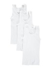 White 100% Cotton Undershirt Underwear for Boys
