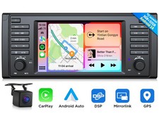 Apple CarPlay Car Radio Head Unit 7"Android for BMW E39 528i 530i 540i 1995-2003