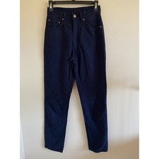 Vintage VTG 90s Carrera Belle Blue Age Navy Blue 5-Pocket Pants Jeans 25 x 29