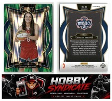 2025 Panini Select WNBA #96 Georgia Amoore Green Flash Prizms RC