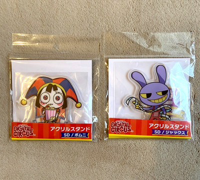 The Amazing Digital Circus Movie Acrylic Stand Set of 2 2026 Japan Exclusive