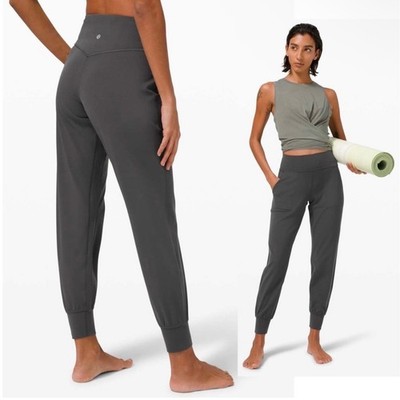 Lululemon Align Jogger 28 Graphite Grey Nulu High Rise Yoga Pants LW5BPXS Size 4