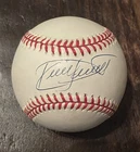 KIRBY PUCKETT SINGLE SIGNED OMLB BASEBALL JSA LETTER OF AUTHENTICITY