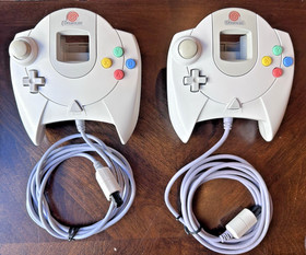 Sega Dreamcast Bundle Console System, VMU, 2 Controllers, 3 Games, Rumblepak 🔥