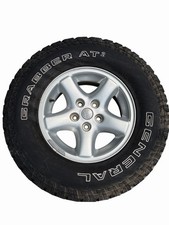 Jeep Wrangler Tj Cherokee Xj Oem Flat Aluminum Wheel Rim Spare Tire 15x7 5x4.5