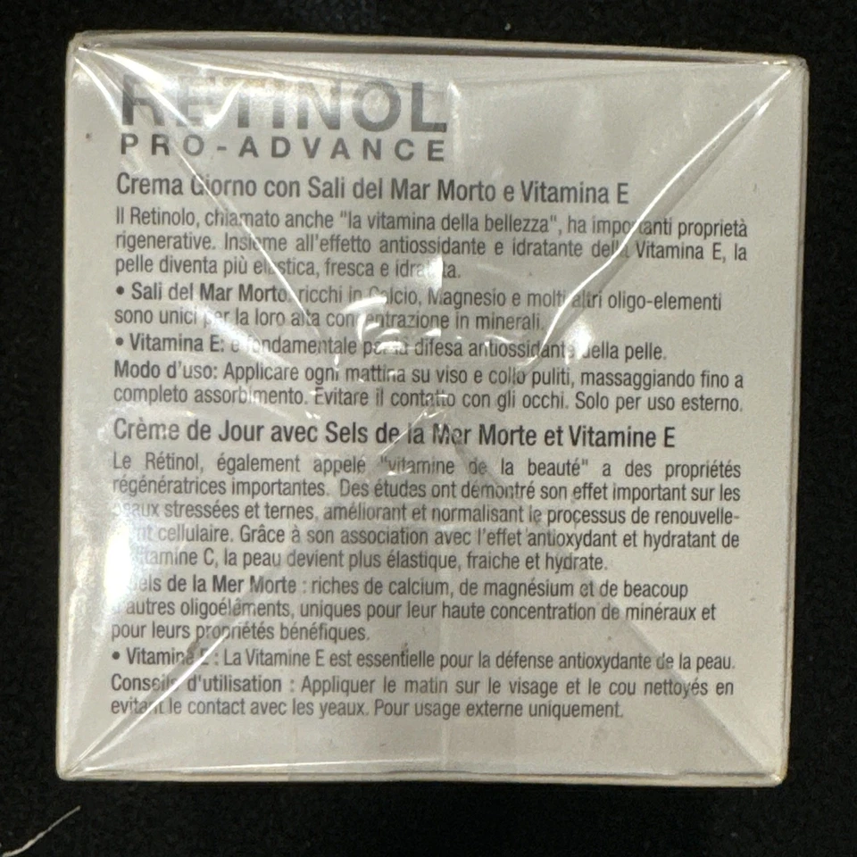 Crema de noche Delfanti Milano Retinol Pro-Advance con sales del Mar Muerto 50 ml Foto 2 de 4