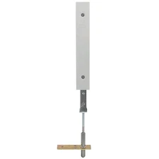 Adams Rite - 1870HM-628 - Cylinder Operated Flush Bolt, Hollow Metal, 1-1/4