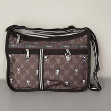 Lesportsac x Peanuts Snoopy 70th Anniversary Large Deluxe Everyday Bag NWT