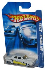 Hot Wheels 2007 All Stars White  Yelow Ford Thunderbolt Toy Car 143/180