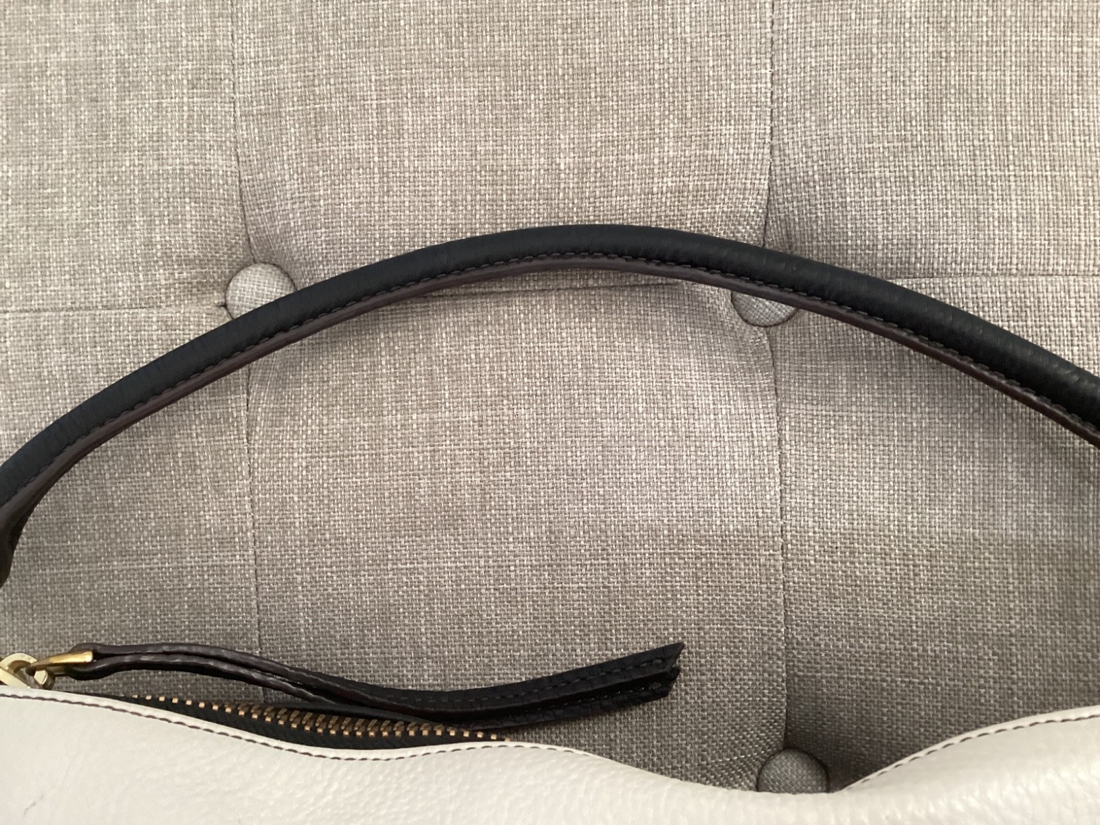 Fossil Crossbody Purse Leather Patchwork Black Gr… - image 4