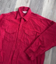 Frostproof Flannel Shirt Men  s Size Large Sanforized VTG Made In USA Long Sleeve