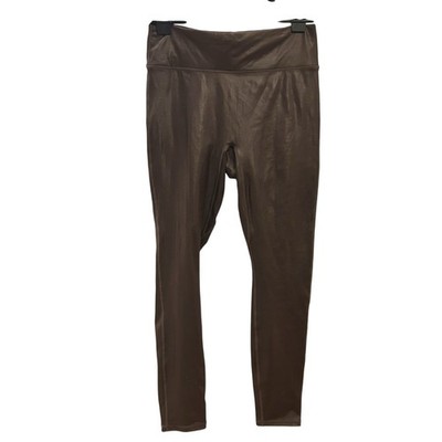 NWT Fabletics Anywhere Motion 360 High Waisted Legging in Cacao Shine size L