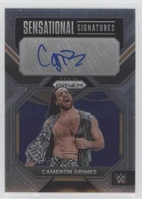 2023 Panini Prizm WWE Sensational Signatures Silver Cameron Grimes Auto 2g6