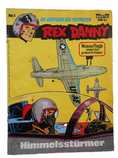 Comic Bastei Verlag "Die Abenteuer des Testpiloten Rex Danny" Nr. 1 Neuauflage