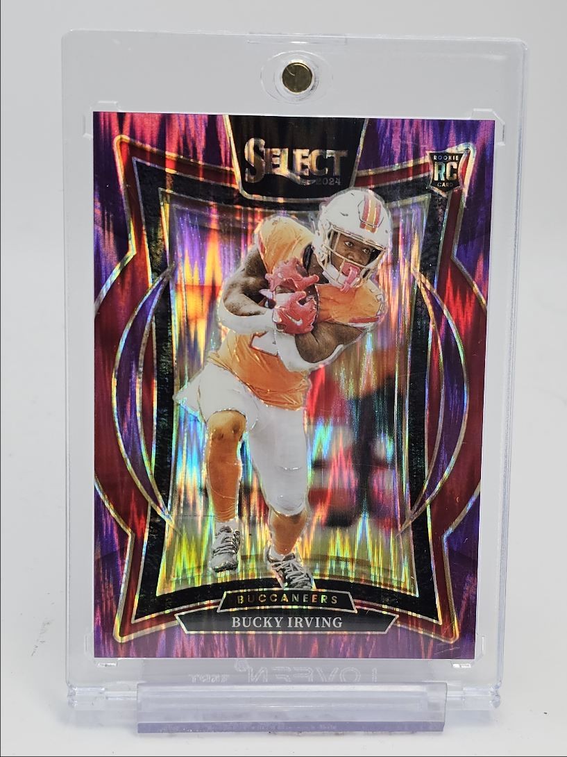 BUCKY IRVING 2024 SELECT CONCOURSE ROOKIE PURPLE SHOCK RC /360 Q3078