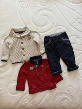 Sergent Major Baby 3 Pieces Set 100% Cotton In Excellent Condition