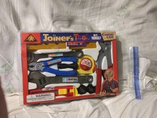 Poly Fect Toys Joiner's Tool Set Playset 10 Piece In A Carrying Case