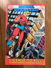STEEL STERLING #4 (Red Circle/Archie, 1984) F+