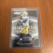 Aaron Rodgers #B-6 2021 Panini Prizm Brilliance Green Bay Packers