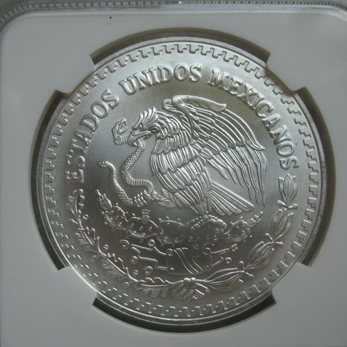 Mexico 1996 Libertad Silver Coin 1 Onza NGC MS68 - Picture 3 of 4