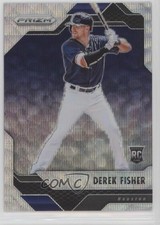2017 Panini Chronicles Prizm Blue Wave Prizm 126/199 Derek Fisher #21 fm0