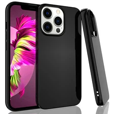 Emax Flexible Candy Case for iPhone 13 Pro Max 6.7 - Black