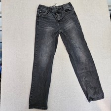 Wonder Nation Youth Black Jeans Size 16 Adjustable Waist Kids