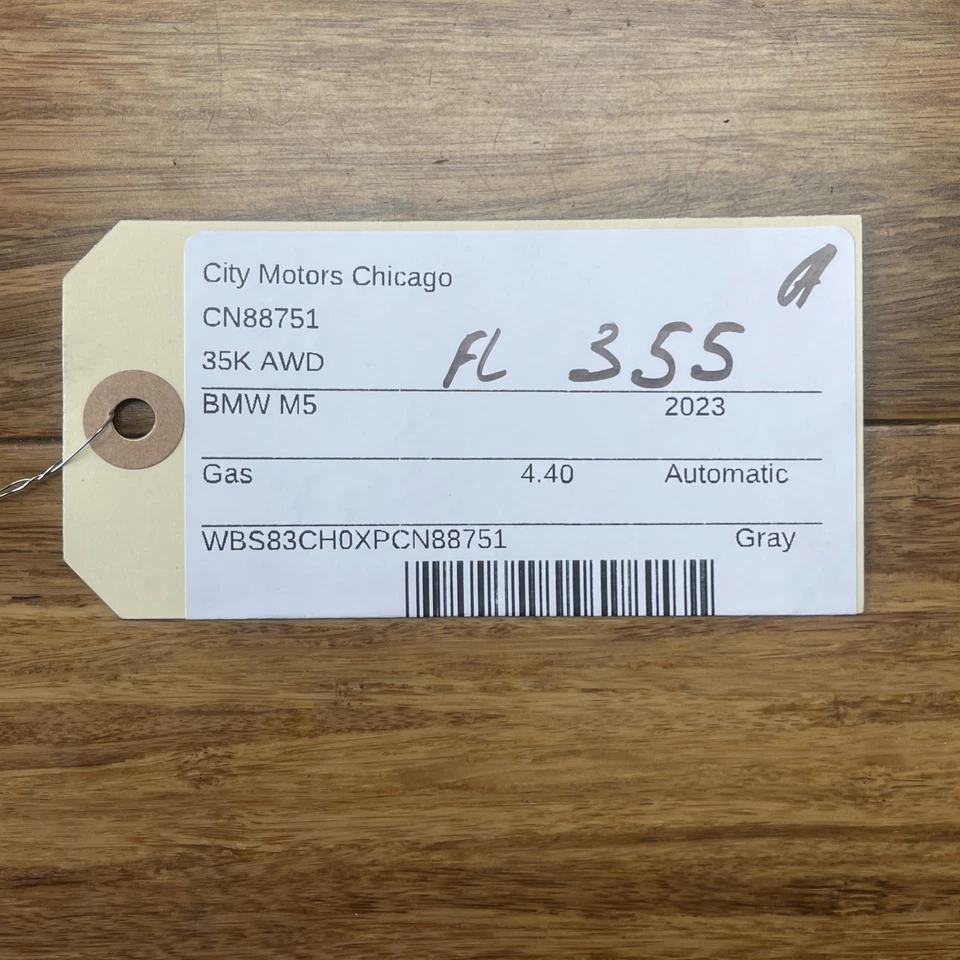 BMW M5 F90 2017-2023 retractor de cinturón de seguridad delantero izquierdo 8091967 OEM *NOTA* Foto 2 de 4