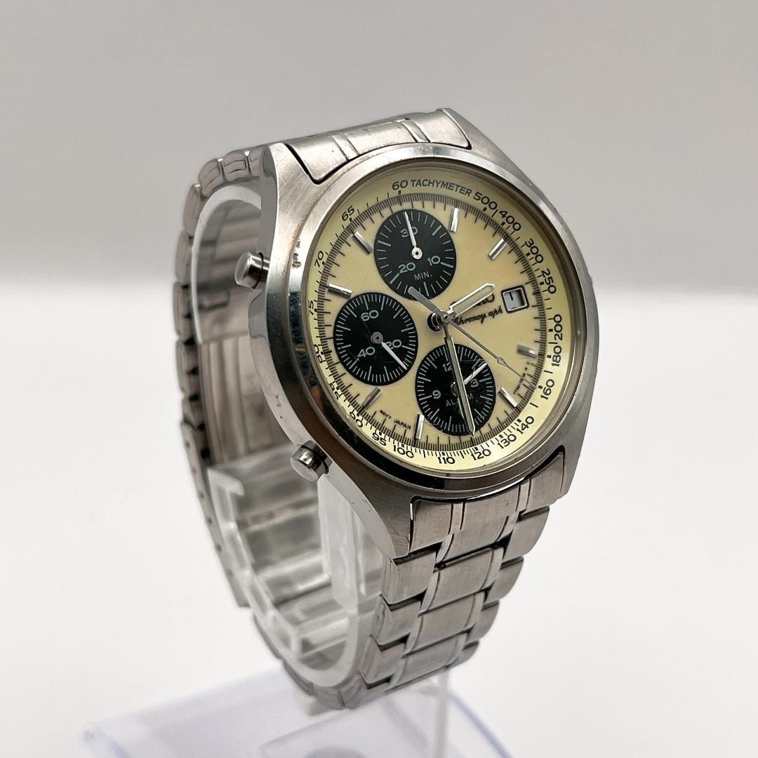 SEIKO 7T32-7C60 Chronograph Date QZ WT1 image 3