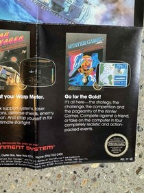 Vintage 1987 TIGER-HELI Nintendo NES Game Poster 11.5" x 16" ACL-TI-US Acclaim