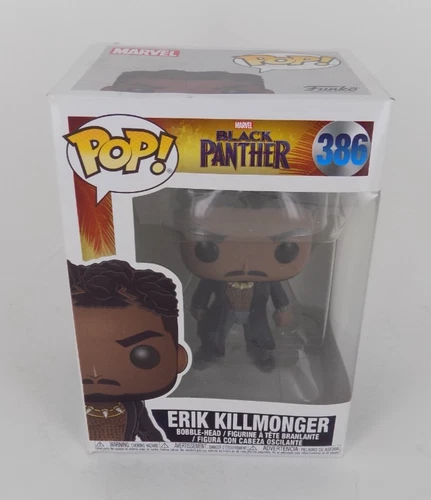 Funko Pop! Vinyl: Marvel - Black Panther Erik Killmonger #386! FREE SHIPPING!