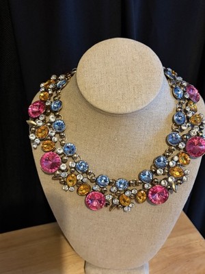 Multi Colored Eye Candy Necklace See Pictures Details/Wear