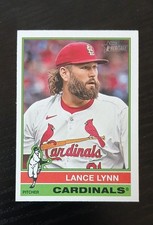 2025 Topps Heritage - Lance Lynn #318