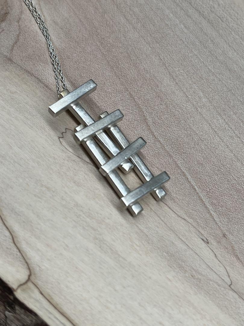 Tiffany & Co. Frank Gehry Axis Necklace m10_0512 | eBay