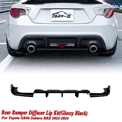 Rear Bumper Diffuser Lip Kit For 13-2016 Scion FR-S/Toyota 86/13-20 BRZ IKON