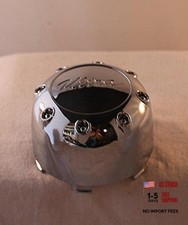 Ultra Motorsports Chrome Custom Wheel Center Cap Set of 1 PN: 89-9184