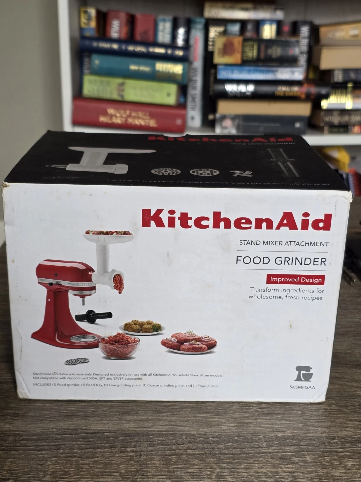 KitchenAid Food Grinder Attachment 5KSMFGAA – Brand New Sealed – Fits All Stand
Opens in a new windo
