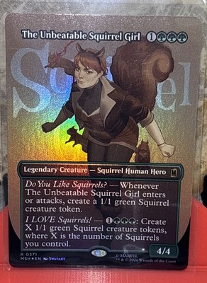 The Unbeatable Squirrel Girl (Borderless) Marvel Super Heroes Foil