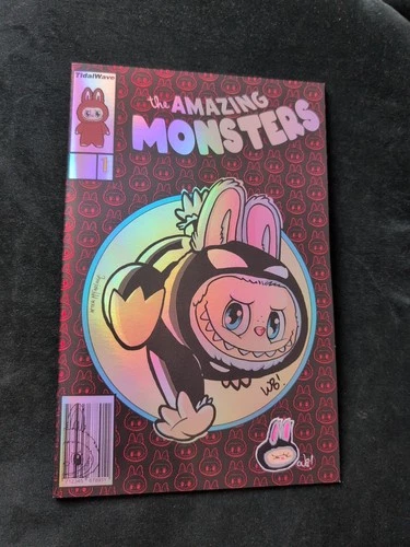 AMAZING MONSTERS FOIL REMARKED MATTHEW WAITE LABUBU AMAZING 300 SPIDER-MAN COA 1