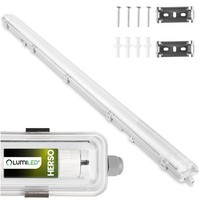 Hermetische Led-Leuchte Staubdicht 1X 150Cm T8 G13 IP65 Herso Lumiled
