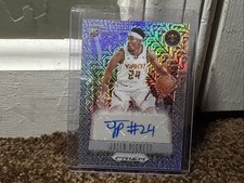 2023 Panini Prizm Deca Jalen Pickett RC MOJO AUTO/25 FRESH Nuggets 