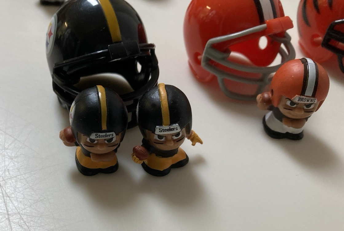 Mini Football Helmet Set & NFL Teeny Mate QB Set NFL