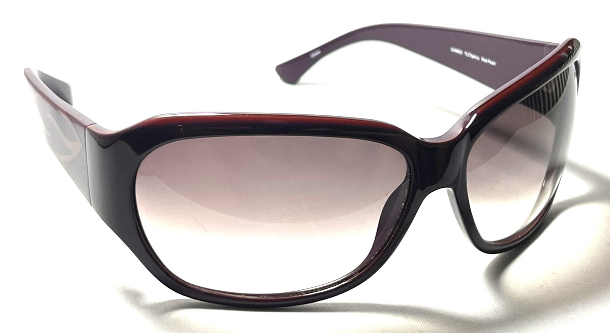 SMITH OPTICS CAMEO TLT Optics Red Pearl Purple Plastic Wrap Women's Sunglasses View 4